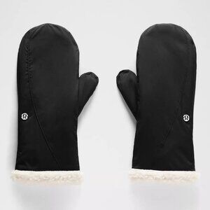 Boucle Fleece Lined Mittens